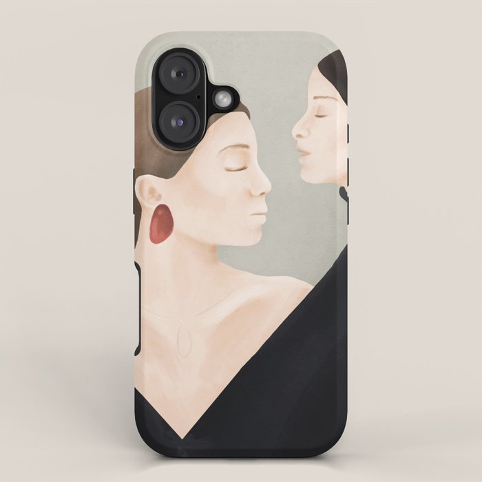 Aligned Model Flow iPhone Case Gallery Image 1