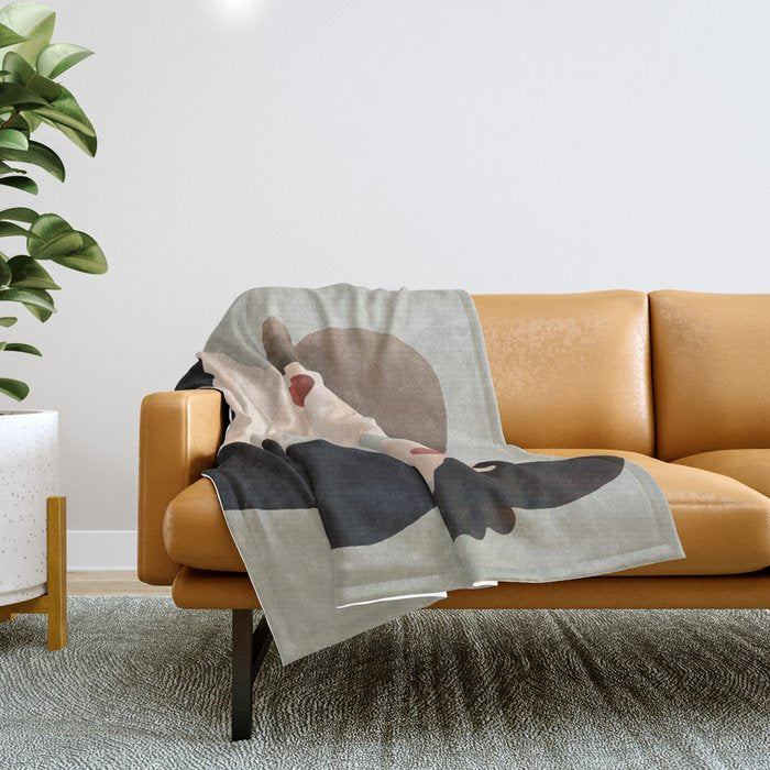 Aligned Model Flow Throw Blanket Gallery Image 1