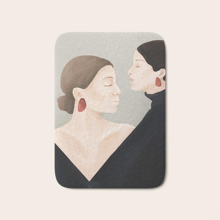 Aligned Model Flow Bath Mat Gallery Image 1