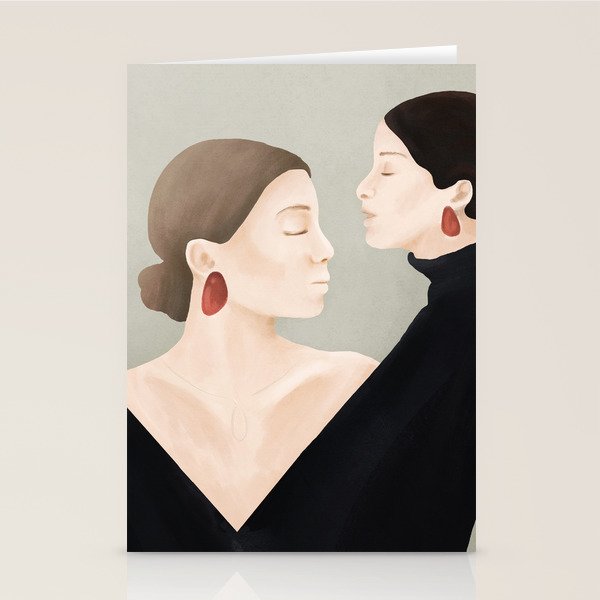 Aligned Model Flow Stationery Card Gallery Image 1