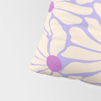 Big Groovy Flower - Purple Pillow Sham Gallery Image 4