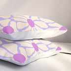 Big Groovy Flower - Purple Pillow Sham Gallery Image 3