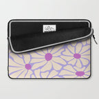 Big Groovy Flower - Purple Laptop Sleeve Gallery Image 2