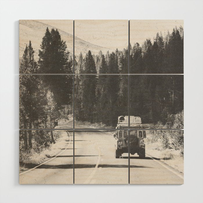 ROAD TRIP X Wood Wall Art Gallery Image 1
