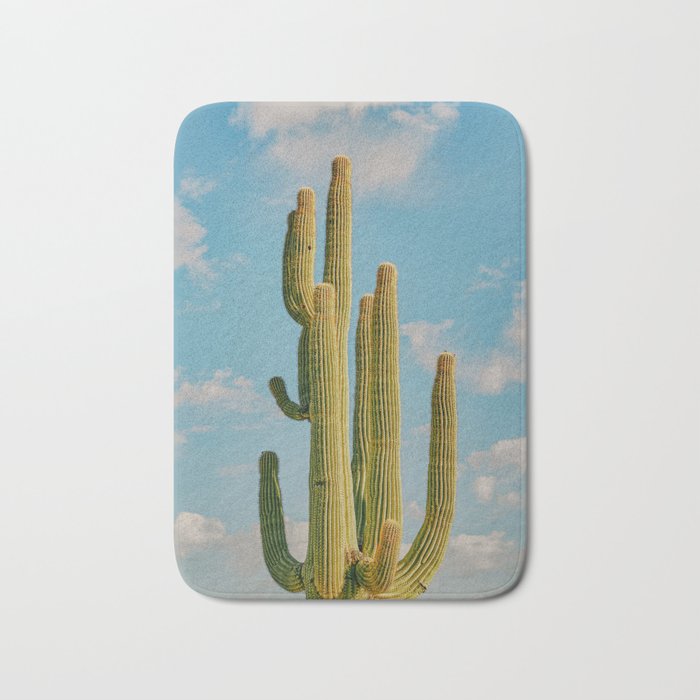 SKY CACTUS Bath Mat Gallery Image 1
