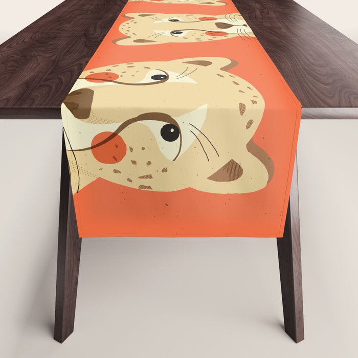 Cheetah, Animal Portrait Table Runner Gallery Image 1