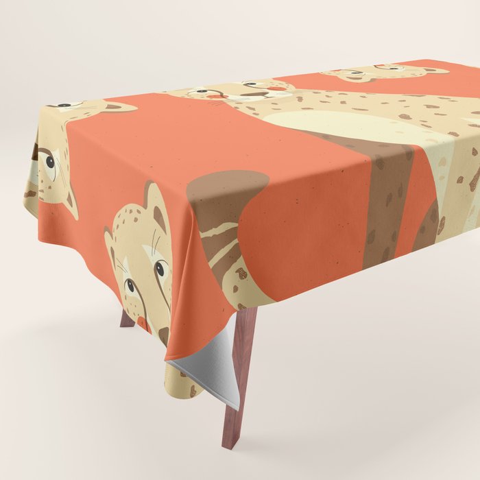 Cheetah, Animal Portrait Tablecloth Gallery Image 1
