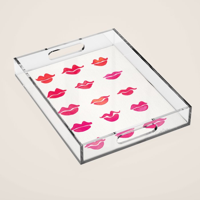 Kiss Collection â Pink Palette Acrylic Tray Gallery Image 1