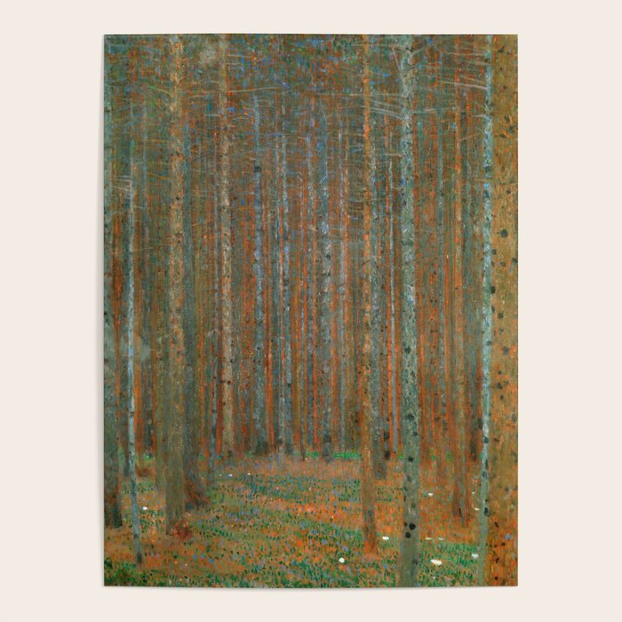 Gustav Klimt - Tannenwald I (Pine Forest I) Poster Gallery Image 4