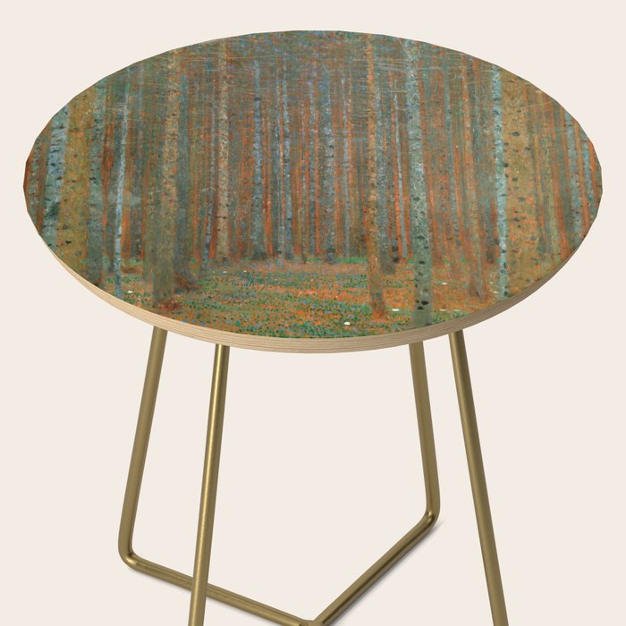 Gustav Klimt - Tannenwald I (Pine Forest I) Side Table Gallery Image 2