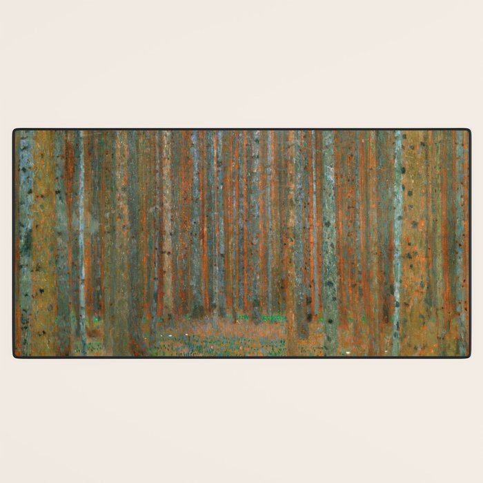 Gustav Klimt - Tannenwald I (Pine Forest I) Desk Mat Gallery Image 3