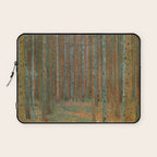 Gustav Klimt - Tannenwald I (Pine Forest I) Laptop Sleeve Gallery Image 1