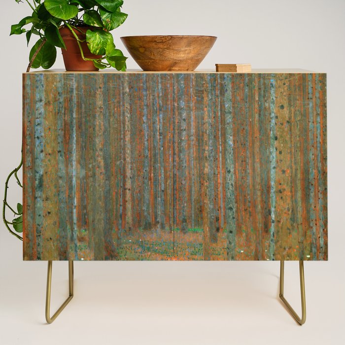 Gustav Klimt - Tannenwald I (Pine Forest I) Credenza Gallery Image 1