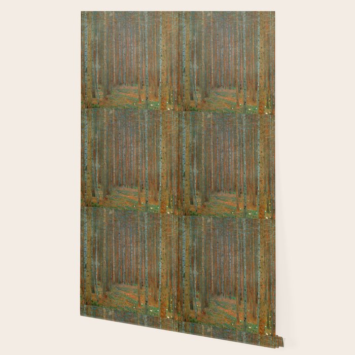 Gustav Klimt - Tannenwald I (Pine Forest I) Wallpaper Gallery Image 2