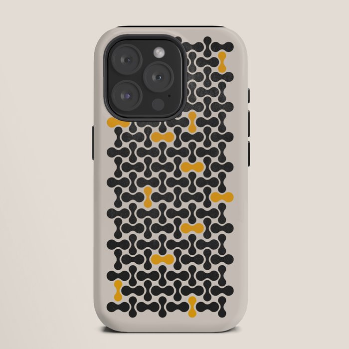 Abstract Mid-Century Pattern iPhone Case Gallery Image 7