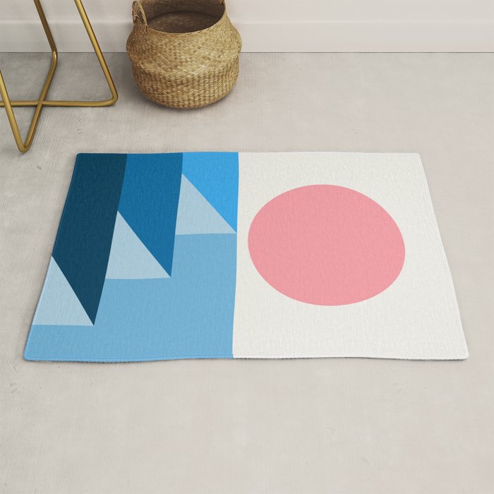 Geometric Landscape 25B Rug Gallery Image 1