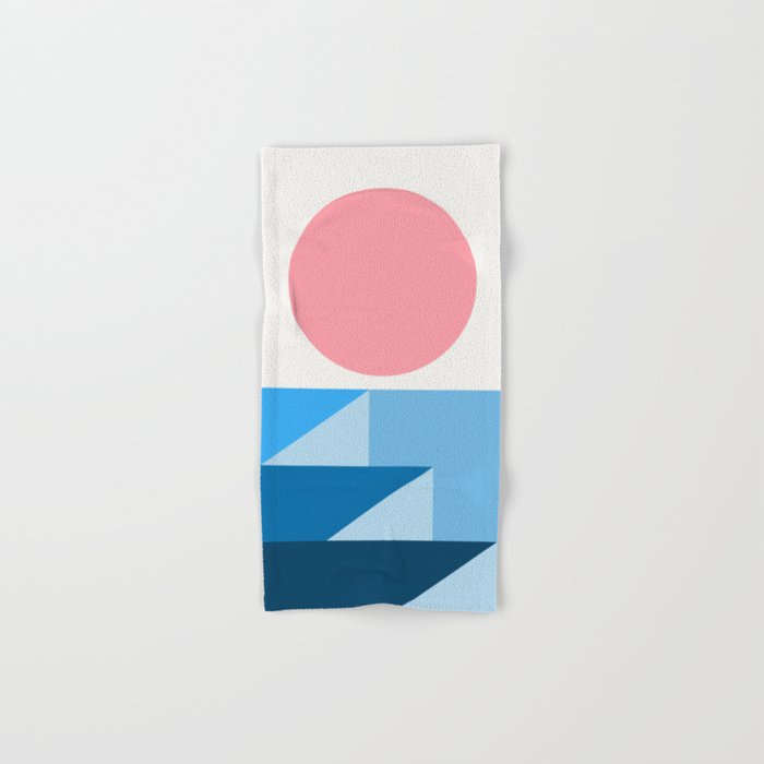 Geometric Landscape 25B Bath Towel Gallery Image 1
