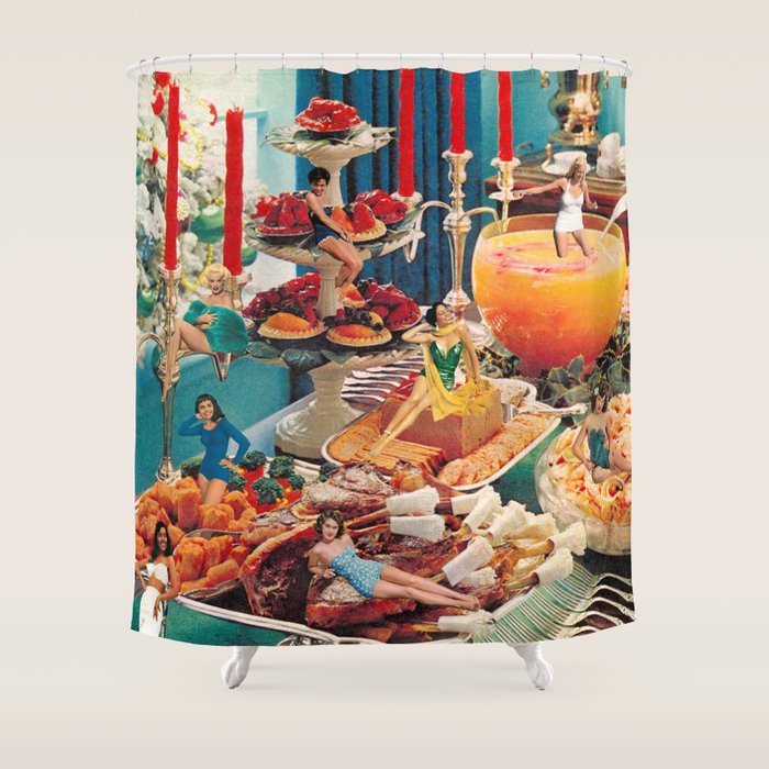 The Feast Shower Curtain Gallery Image 1