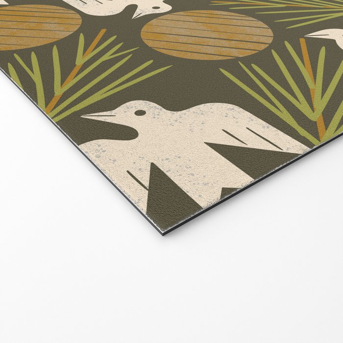 Pine Forest Doves Welcome Mat Gallery Image 2