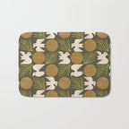 Pine Forest Doves Bath Mat Gallery Image 1