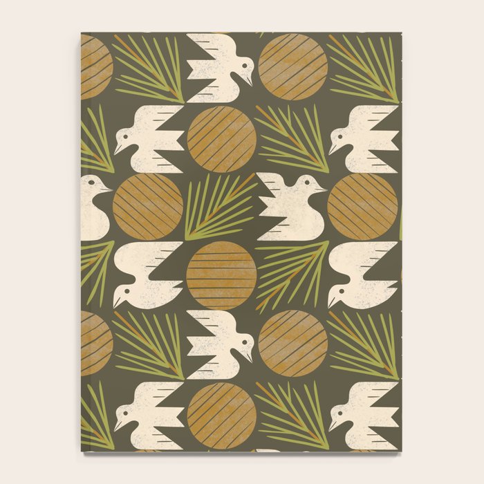 Pine Forest Doves Notebook Gallery Image 4