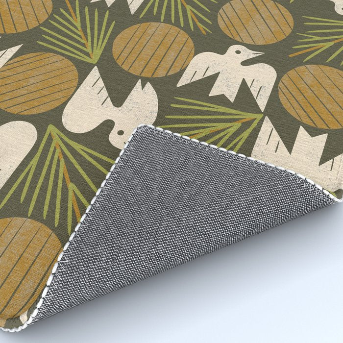 Pine Forest Doves Rug Gallery Image 4