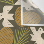 Pine Forest Doves Wall Tapestry Gallery Image 3