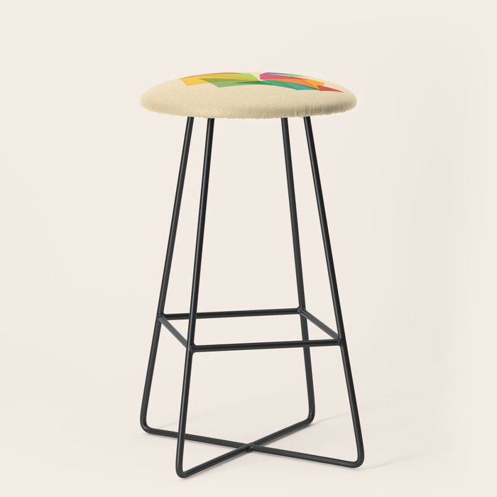 Fractal geometric Squirrel Stool Gallery Image 1