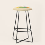 Fractal geometric Squirrel Stool Gallery Image 1