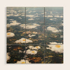 Eggy Clouds II - Sunny side up clouds Wood Wall Art Gallery Image 1