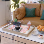 Good Vibes Only (Pink Orange) Serving Tray Gallery Image 2