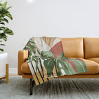 Nature Geometry XVII Throw Blanket Gallery Image 1