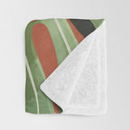 Nature Geometry XVII Throw Blanket Gallery Image 3