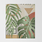 Nature Geometry XVII Throw Blanket Gallery Image 2