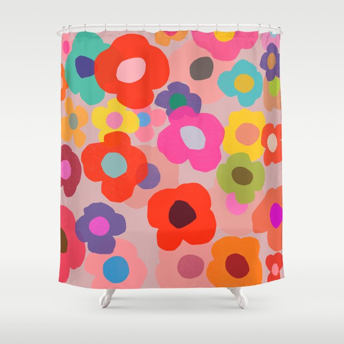 poppy 6 Shower Curtain Gallery Image 1