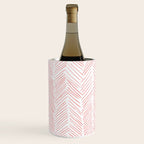 Living Coral Herringbone Wine Chiller Gallery Image 2