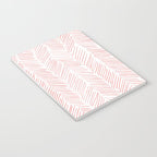 Living Coral Herringbone Notebook Gallery Image 3