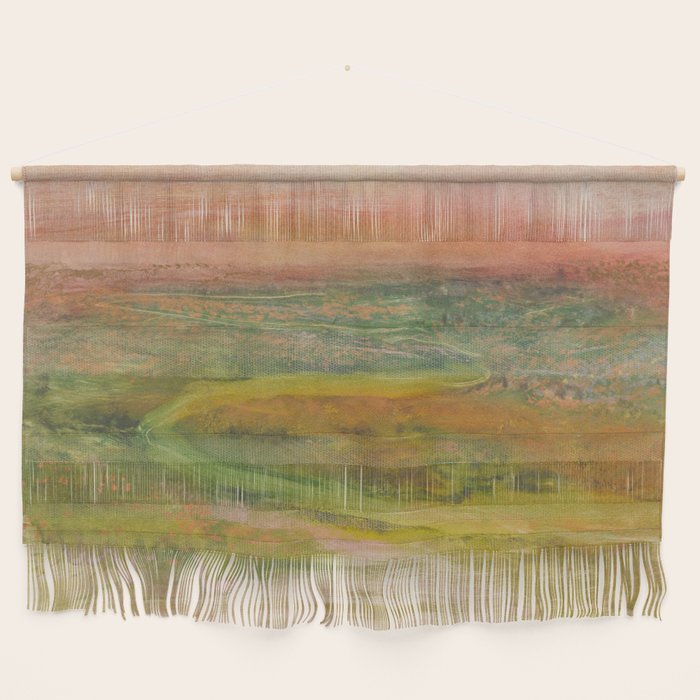 Winding River by Edgar Degas, 1890 Wall Hanging