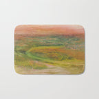 Winding River by Edgar Degas, 1890 Bath Mat Gallery Image 1