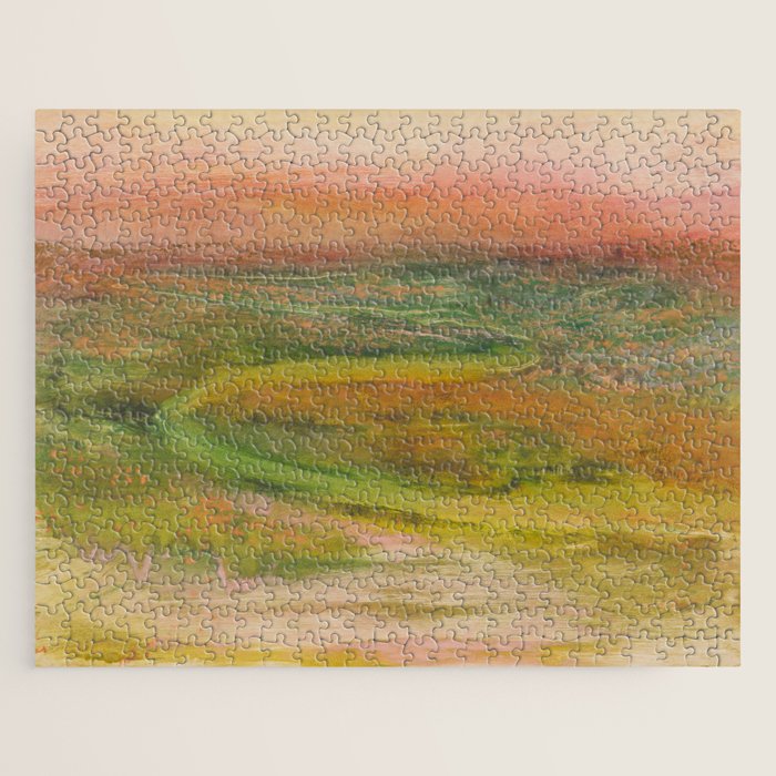 Winding River by Edgar Degas, 1890 Jigsaw Puzzle Gallery Image 1