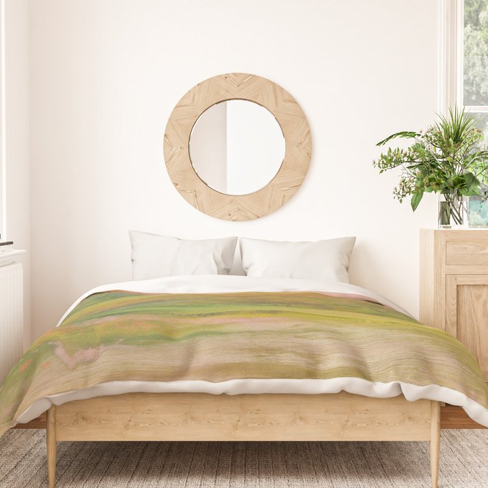 Winding River by Edgar Degas, 1890 Duvet Cover Gallery Image 3