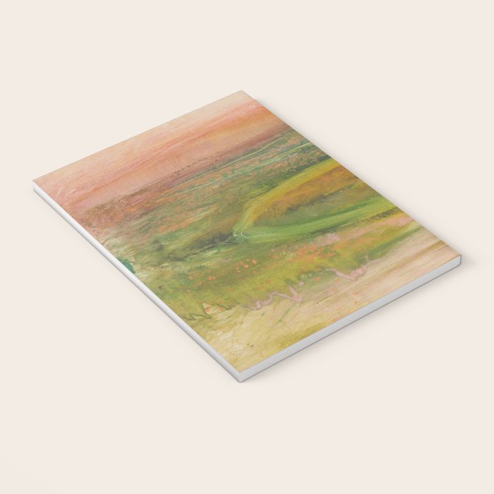 Winding River by Edgar Degas, 1890 Notebook Gallery Image 3