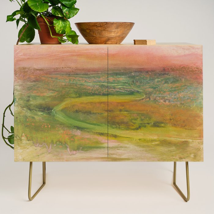 Winding River by Edgar Degas, 1890 Credenza Gallery Image 1