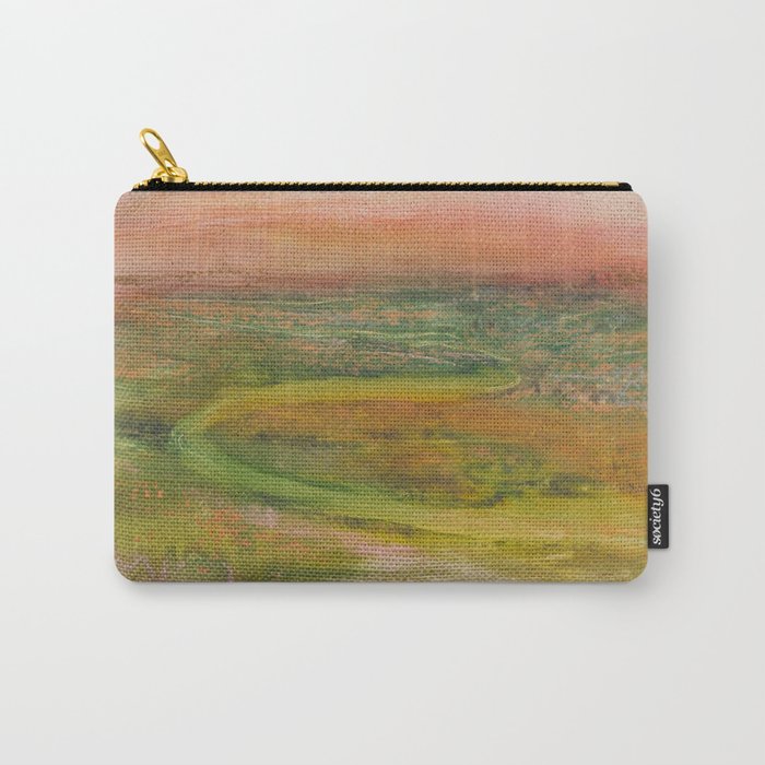 Winding River by Edgar Degas, 1890 Carry All Pouch Gallery Image 1
