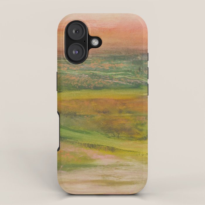 Winding River by Edgar Degas, 1890 iPhone Case Gallery Image 1