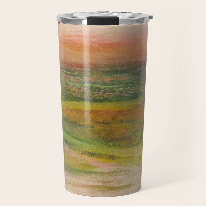 Winding River by Edgar Degas, 1890 Travel Mug Gallery Image 1