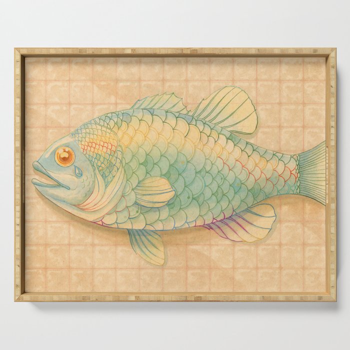 Rainbow Fish Serving Tray Gallery Image 1
