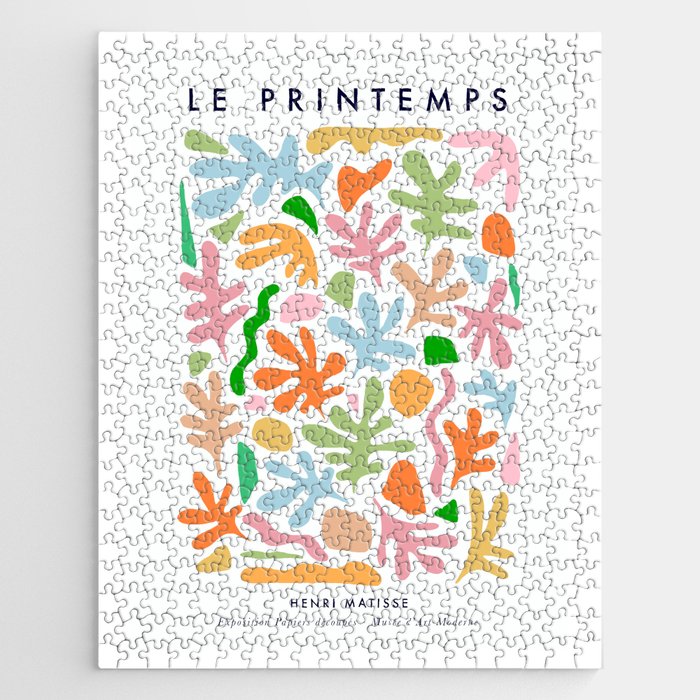 Matisse cut-outs - Spring Poster Jigsaw Puzzle Gallery Image 1