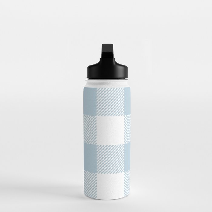 Baby Blue Buffalo Check Water Bottle Gallery Image 3