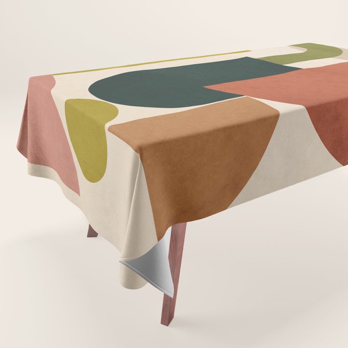 Geometric Shapes 245 Tablecloth Gallery Image 1